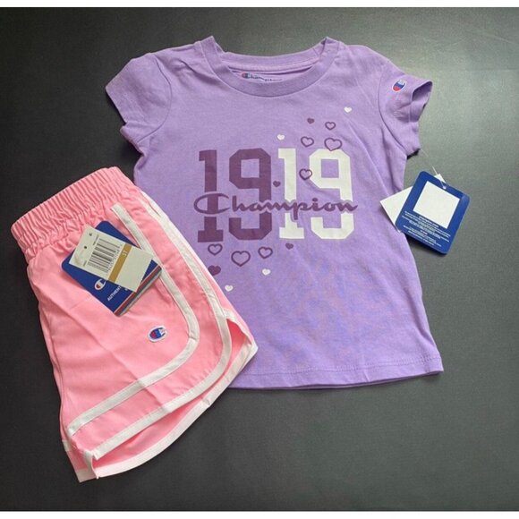 NWT Champion Athletic Set Girls Size 3T - Picture 1 of 3